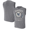 DARIUS RUCKER COLLECTION BY FANATICS DARIUS RUCKER COLLECTION BY FANATICS CHARCOAL NEW YORK YANKEES RELAXED-FIT MUSCLE TANK TOP