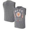 DARIUS RUCKER COLLECTION BY FANATICS DARIUS RUCKER COLLECTION BY FANATICS CHARCOAL NEW YORK METS RELAXED-FIT MUSCLE TANK TOP