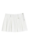 TRACTR KIDS' CHAIN ACCENT PLEATED SKORT