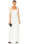 ALEXIS ALEXIS LINCOLM JUMPSUIT IN ABSTRACT,WHITE,LINCOLM