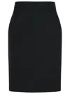 799 Black Wool Pants