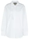 799 Róhe White Cotton Shirt In White