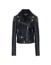 BOUTIQUE MOSCHINO LEATHER OUTERWEAR,41727270