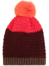 ETRO BEANIE HAT WITH POM,17372993012244793