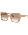 Burberry Women's Helena 52mm Sunglasses In Beige