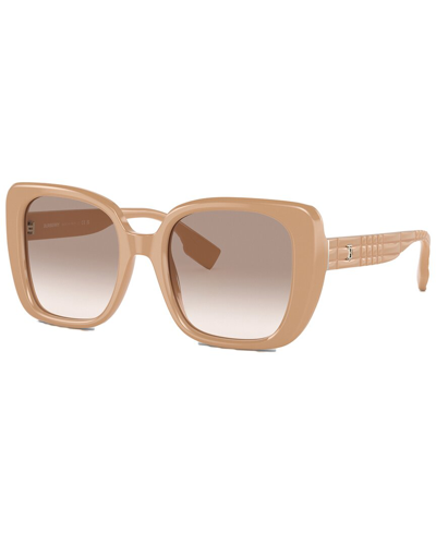 Burberry Women's Helena 52mm Sunglasses In Beige