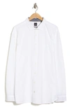 Hugo Boss Leo Regular Fit Button-up Shirt In White