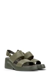 Camper Kaah Sandalen In Dark Green