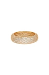 NORDSTROM NORDSTROM PAVÉ CUBIC ZIRCONIA ETERNITY BAND RING