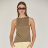 Crescent Ruby Beach Tank In Brown