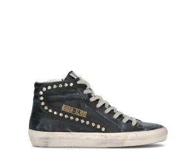 Pre-owned Golden Goose Shuhe  Frau Sneakers Trendy Nero Naturleder Gwf00115f00032390100-bla