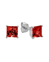 Max + Stone Maxcolor 10k 1.20 Ct. Tw. Garnet Studs