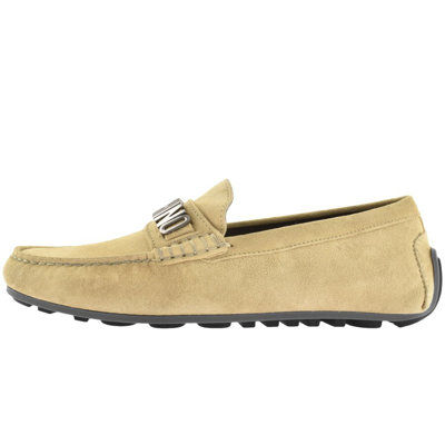Moschino Driver Shoes Beige