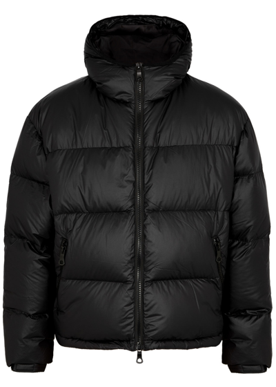 Mki Miyuki Zoku Quilted Hooded Shell Jacket In Black