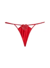 Fleur Du Mal Queen Of Hearts V String In Rouge