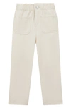 Reiss Kids' Elodie Senior Straight Leg Jeans In Ecru