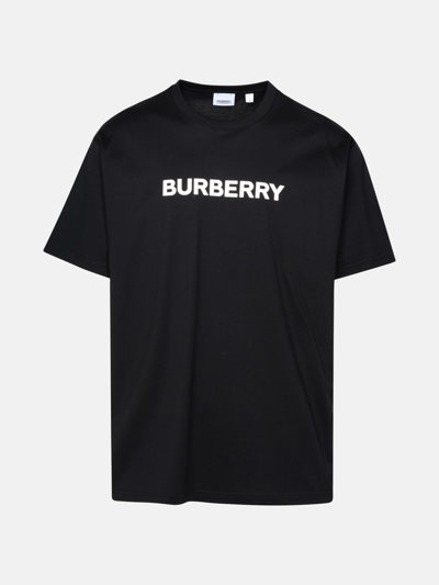 Burberry T-shirt Harriston In Black