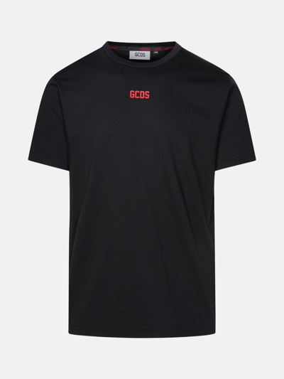 Gcds T-shirt Mini Logo In Black