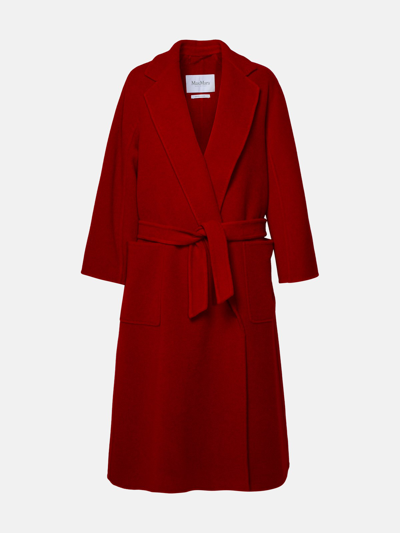 Max Mara Red Cashmere Coat