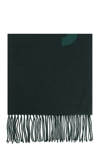 JACQUEMUS JACQUEMUS LOGO DETAILED FRINGED SCARF