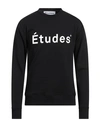 Etudes Studio Logo-print Organic-cotton Sweatshirt In Black