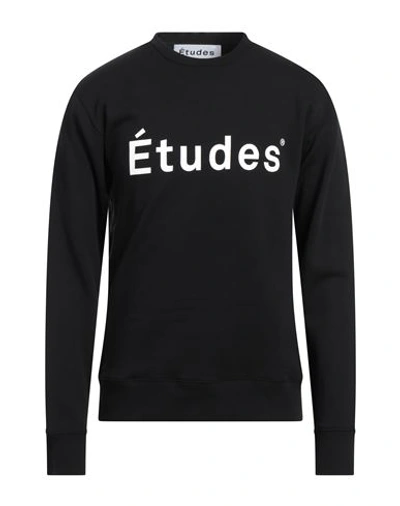 ETUDES STUDIO ÉTUDES MAN SWEATSHIRT BLACK SIZE M ORGANIC COTTON