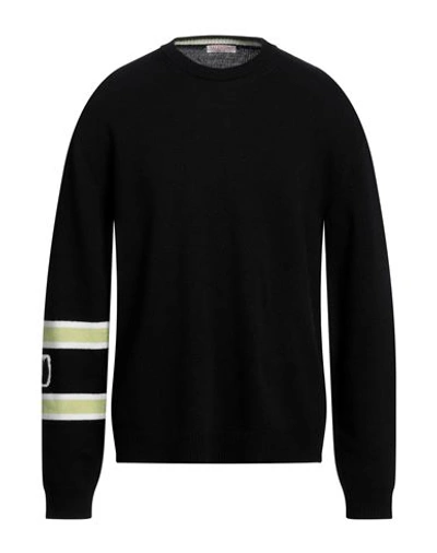 Valentino Garavani Man Sweater Black Size S Virgin Wool