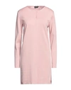 Tom Ford Woman Mini Dress Pastel Pink Size M Cashmere, Silk