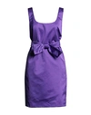 P.a.r.o.s.h P. A.r. O.s. H. Woman Mini Dress Purple Size S Polyester