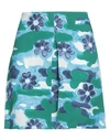 Marni Flaminia Viscose Print Skirt In Green
