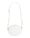 Maison Margiela Woman Cross-body Bag White Size - Cow Leather, Brass, Zinc, Aluminum, Copper