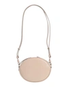 Maison Margiela Woman Cross-body Bag Blush Size - Cow Leather, Brass, Zinc, Aluminum, Copper In Pink