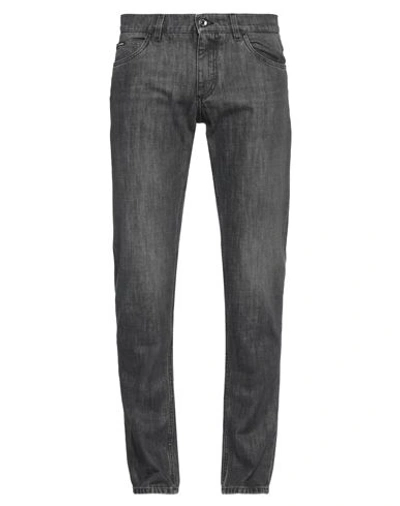 Dolce & Gabbana Man Jeans Black Size 42 Cotton