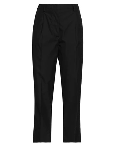 Prada Woman Pants Black Size 6 Cotton, Polyester