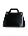 Ferragamo Woman Handbag Black Size - Soft Leather In Black