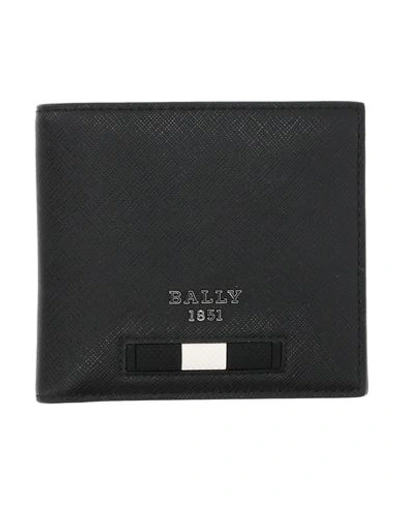 Bally Man Wallet Black Size - Leather