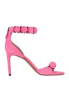Alaïa La Bombe Sandal In Pink