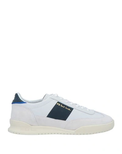 Ps By Paul Smith Ps Paul Smith Man Sneakers White Size 12 Leather