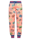Dolce & Gabbana Woman Pants Salmon Pink Size 14 Polyester, Silk, Elastane In Pink
