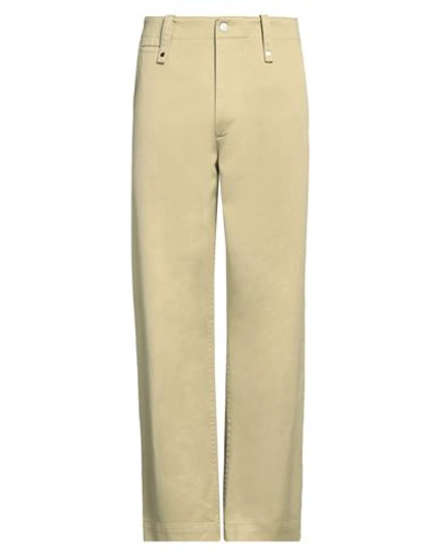 Burberry Man Pants Sage Green Size L Cotton
