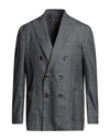 Etro Man Blazer Grey Size 40 Virgin Wool In Grey