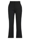 CHLOÉ CHLOÉ WOMAN PANTS BLACK SIZE 10 VIRGIN WOOL, ELASTANE