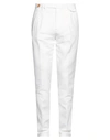 Brunello Cucinelli Man Pants White Size 38 Cotton, Linen, Elastane