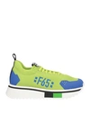 Fabi Woman Sneakers Acid Green Size 9 Textile Fibers