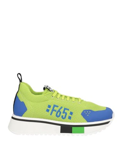 Fabi Woman Sneakers Acid Green Size 9 Textile Fibers In Green