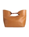 Alexander Mcqueen Woman Handbag Tan Size - Soft Leather In Brown