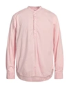 Officine Generale Officine Générale Man Shirt Pink Size M Cotton