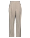 Brunello Cucinelli Woman Pants Beige Size 6 Virgin Wool In Beige