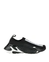 Dolce & Gabbana Logo Low-cut Casual Sneakers In Black