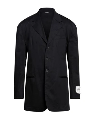 Dolce & Gabbana Buttoned Jacket In Black